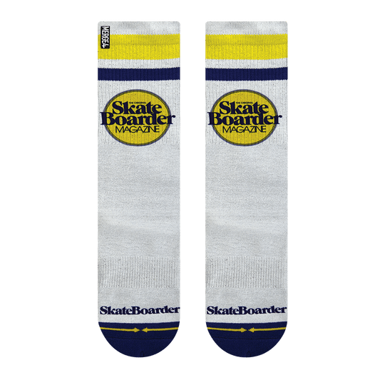 Skateboarder Adult Mid-Length Socks