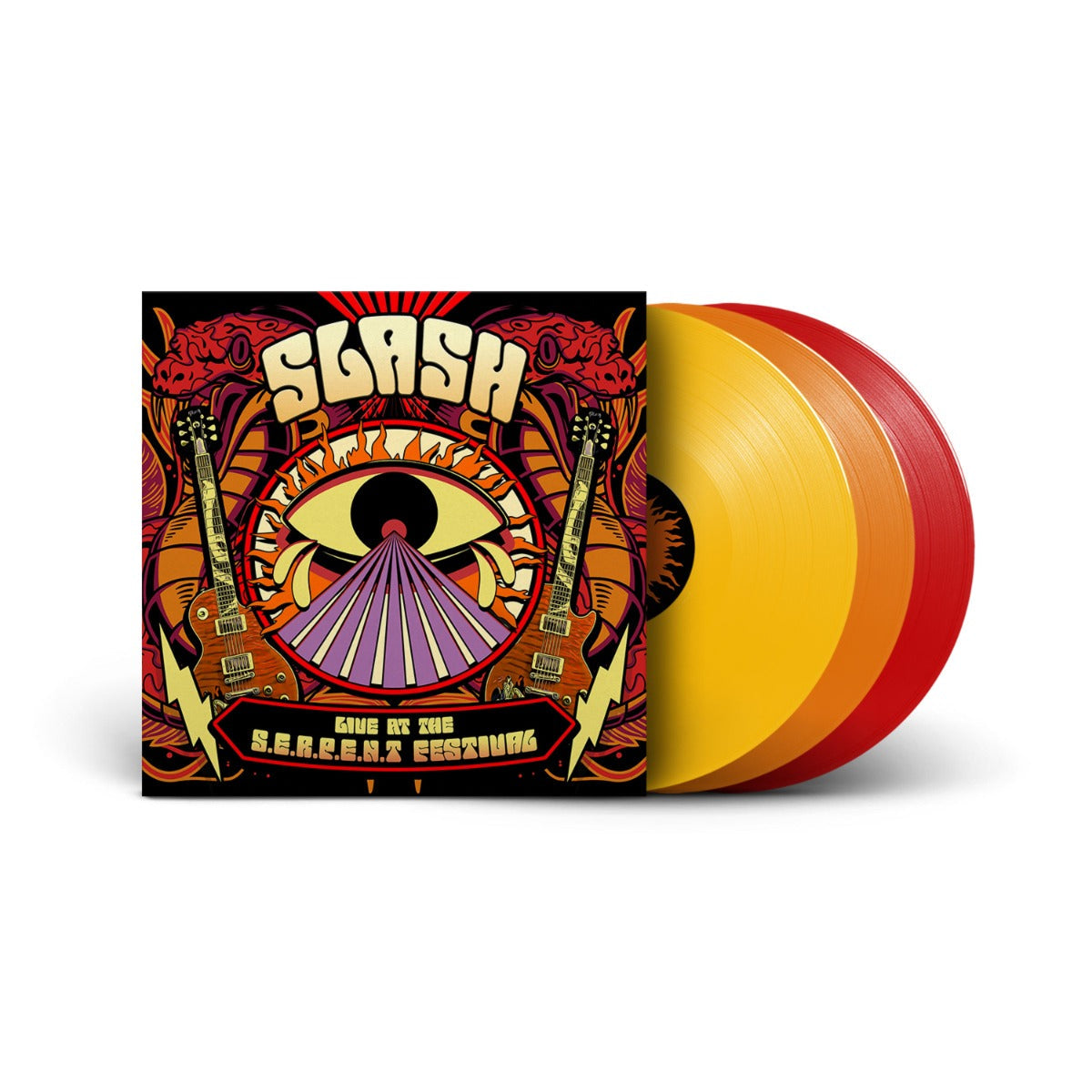 Live At The S.E.R.P.E.N.T. Festival (Red Orange Yellow W/Gatefold) [3LP]  Vinyl Record