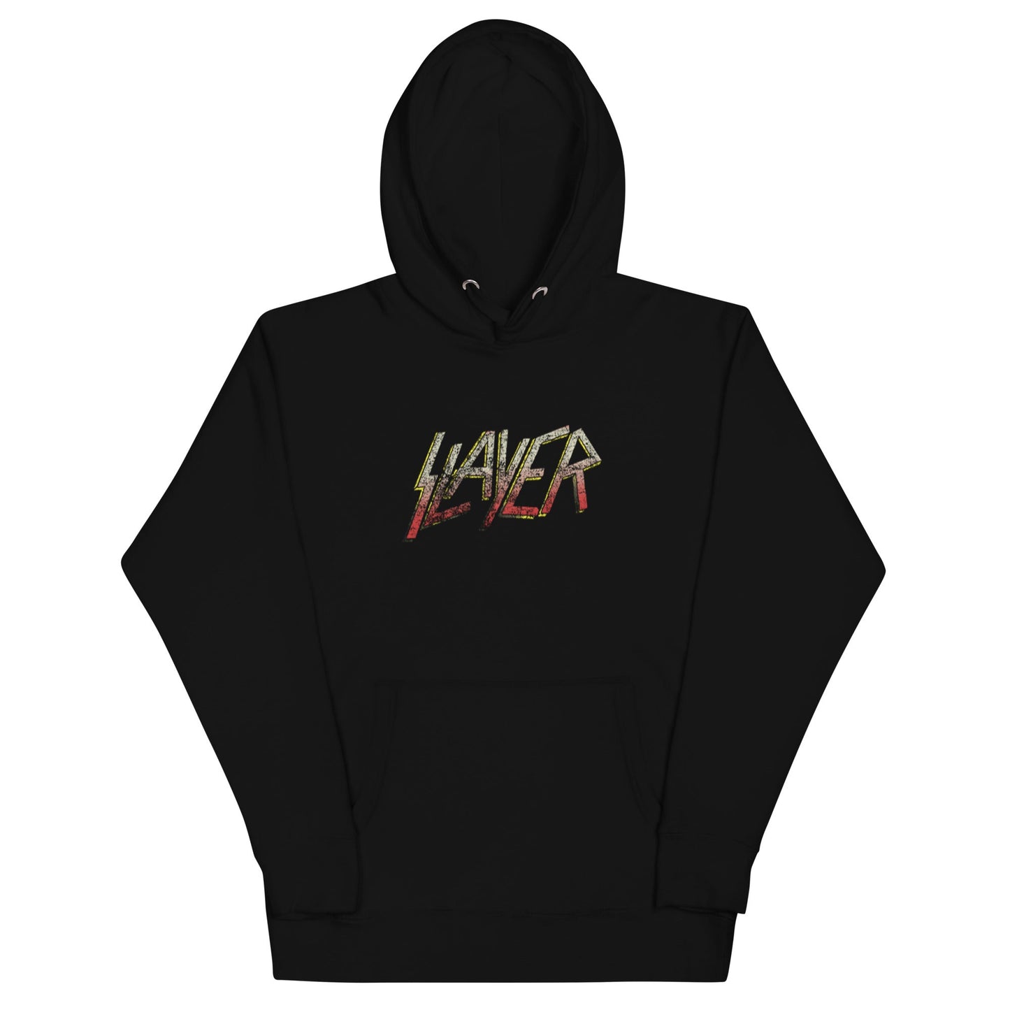 Slayer Gradient Logo Mens Hoodie Black