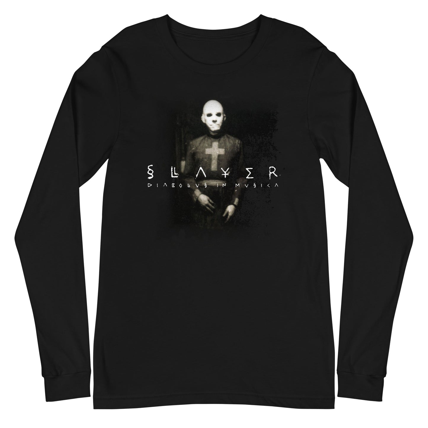 Slayer Diabolus in Musica Mens Long Sleeve Shirt Black