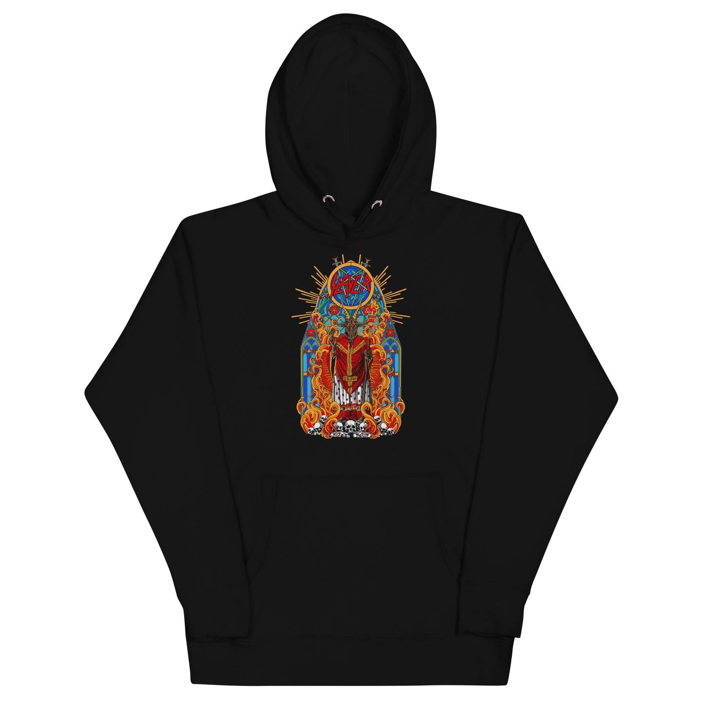 Slayer Chapel Mens Hoodie Black