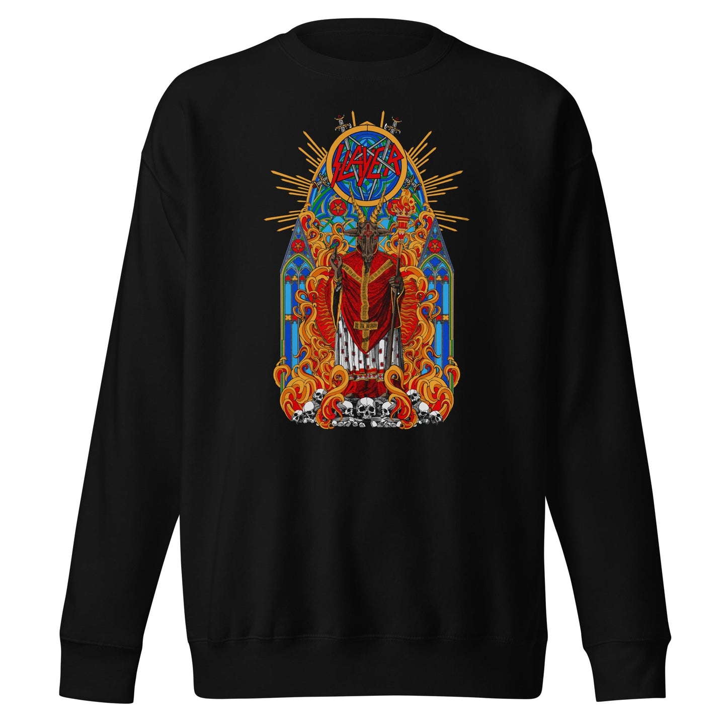 Slayer Chapel Mens Sweatshirt Black