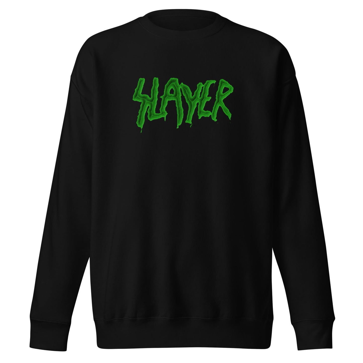 Slayer Slime Logo Mens Sweatshirt Black