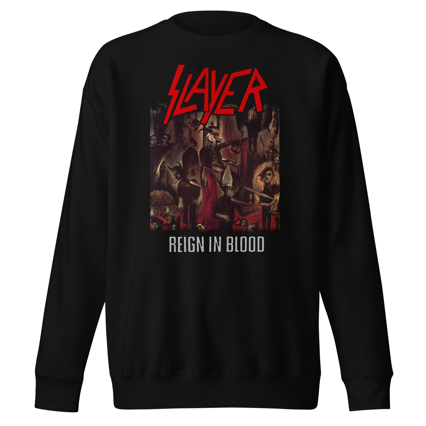 Slayer Reign in Blood Mens Sweatshirt Black