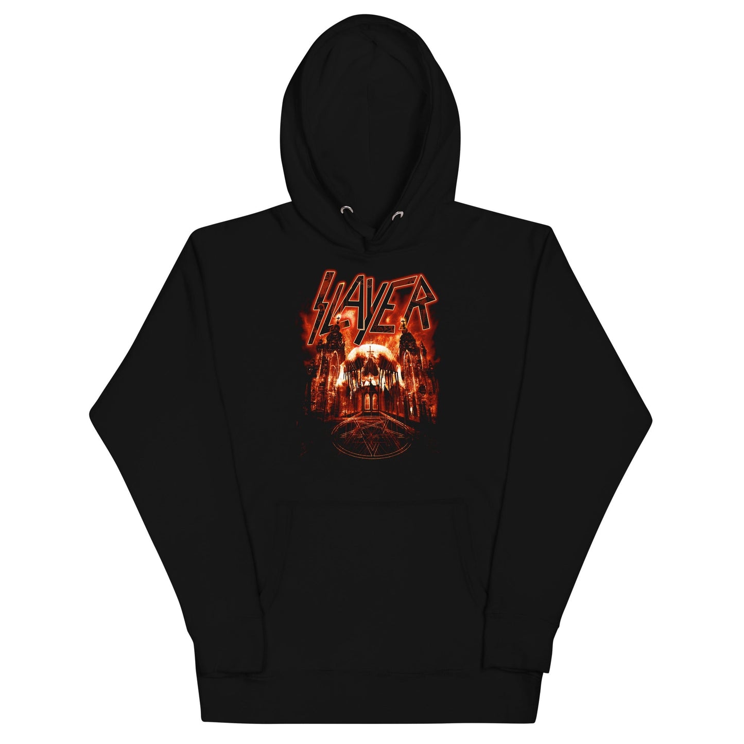 Slayer Red Dawn Mens Hoodie Black