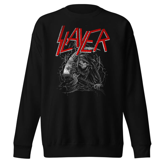 Slayer Grim Reaper Mens Sweatshirt Black