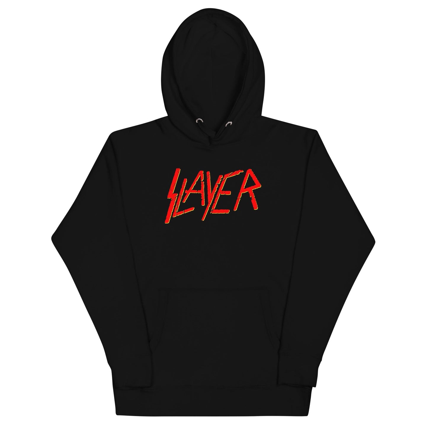 Slayer Red Logo Mens Hoodie Black