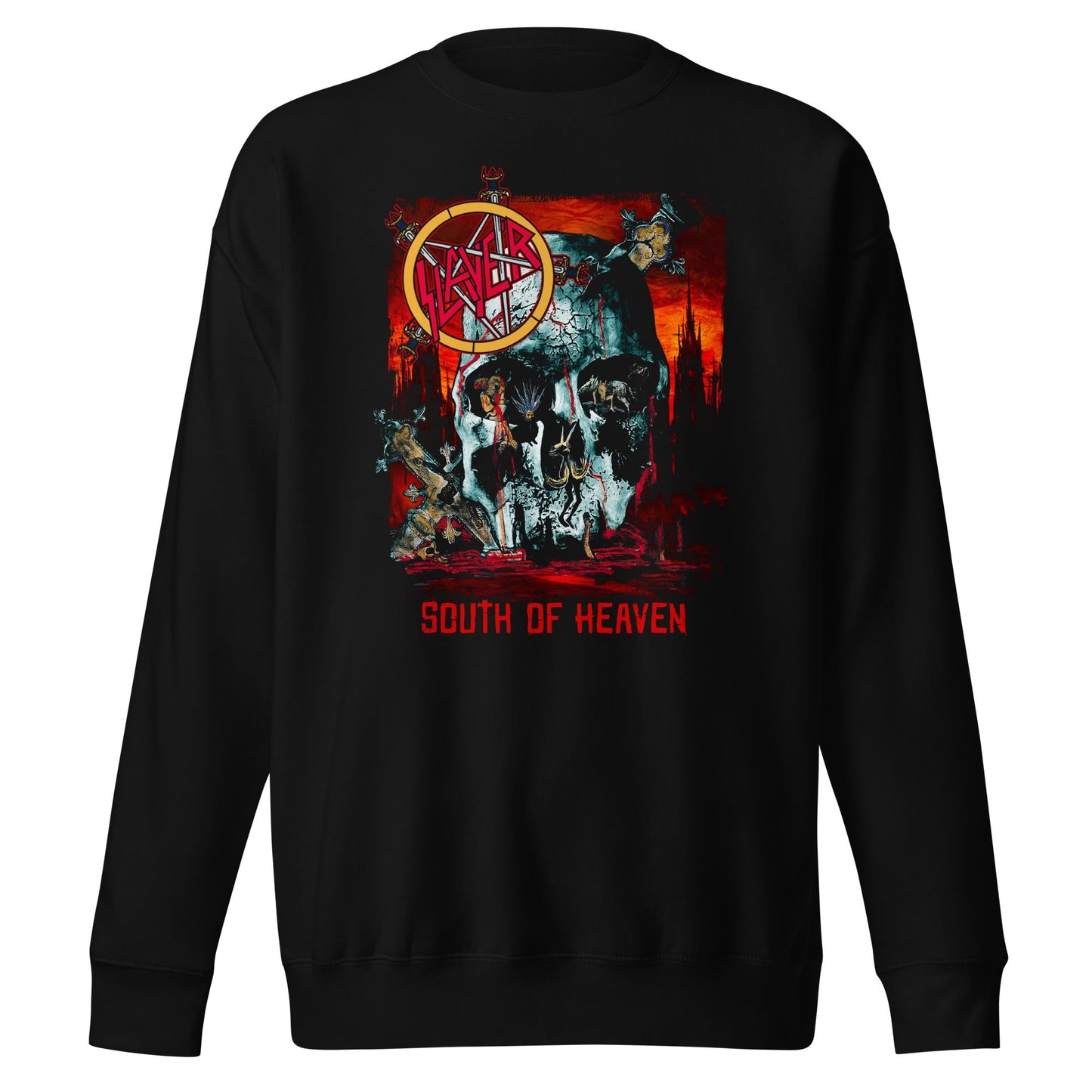 Slayer South Havenl Mens Sweatshirt Black