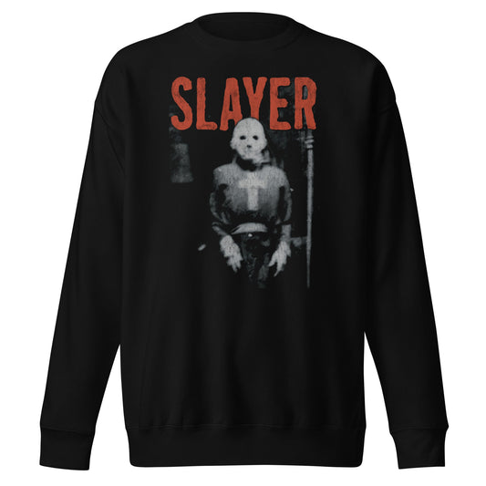 Slayer Hockey Cross Mens Sweatshirt Black