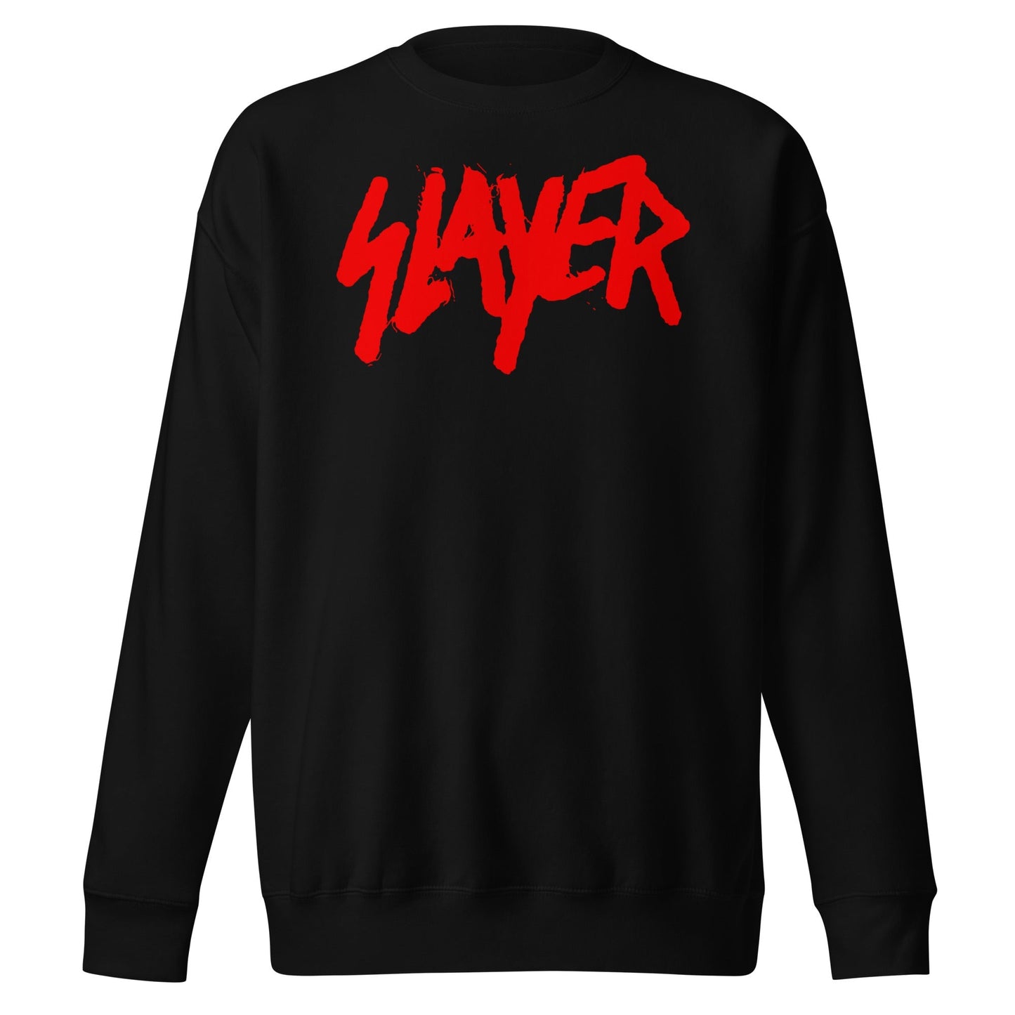 Slayer Tagged Logo Mens Sweatshirt Black