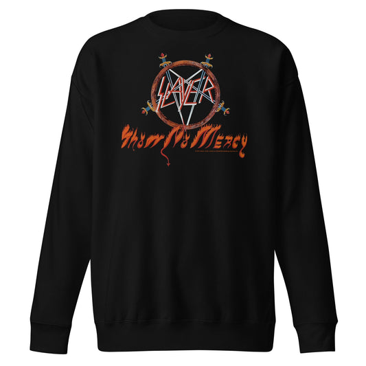 Slayer Show No Mercy Mens Sweatshirt Black