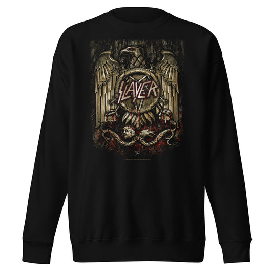 Slayer Eagle Statue Mens Sweatshirt Black