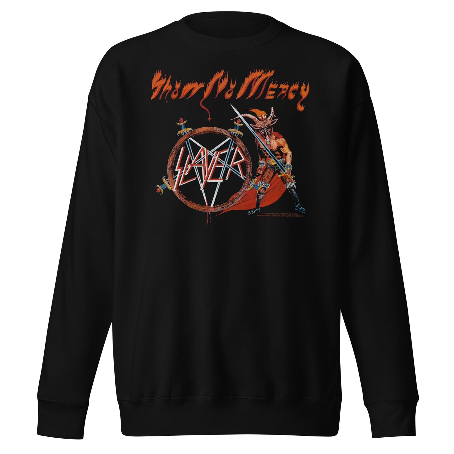 Slayer Mercy Sword Mens Sweatshirt Black