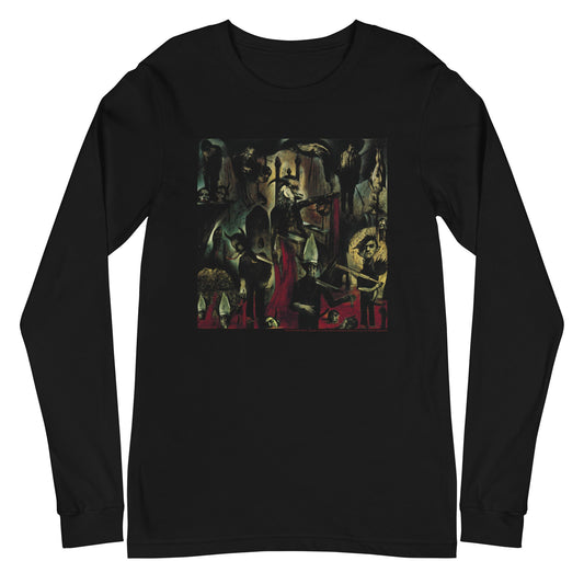 Slayer Sea of Evil Mens Long Sleeve Shirt Black