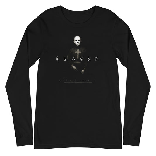 Slayer Hello Mens Long Sleeve Shirt Black