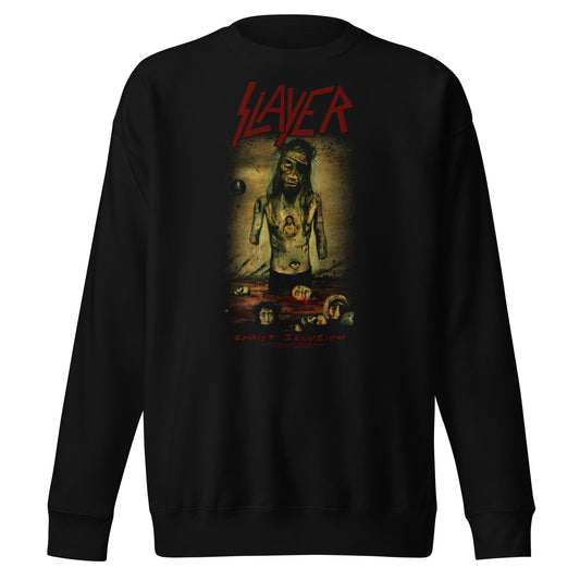 Slayer Christ Illusion Mens Sweatshirt Black