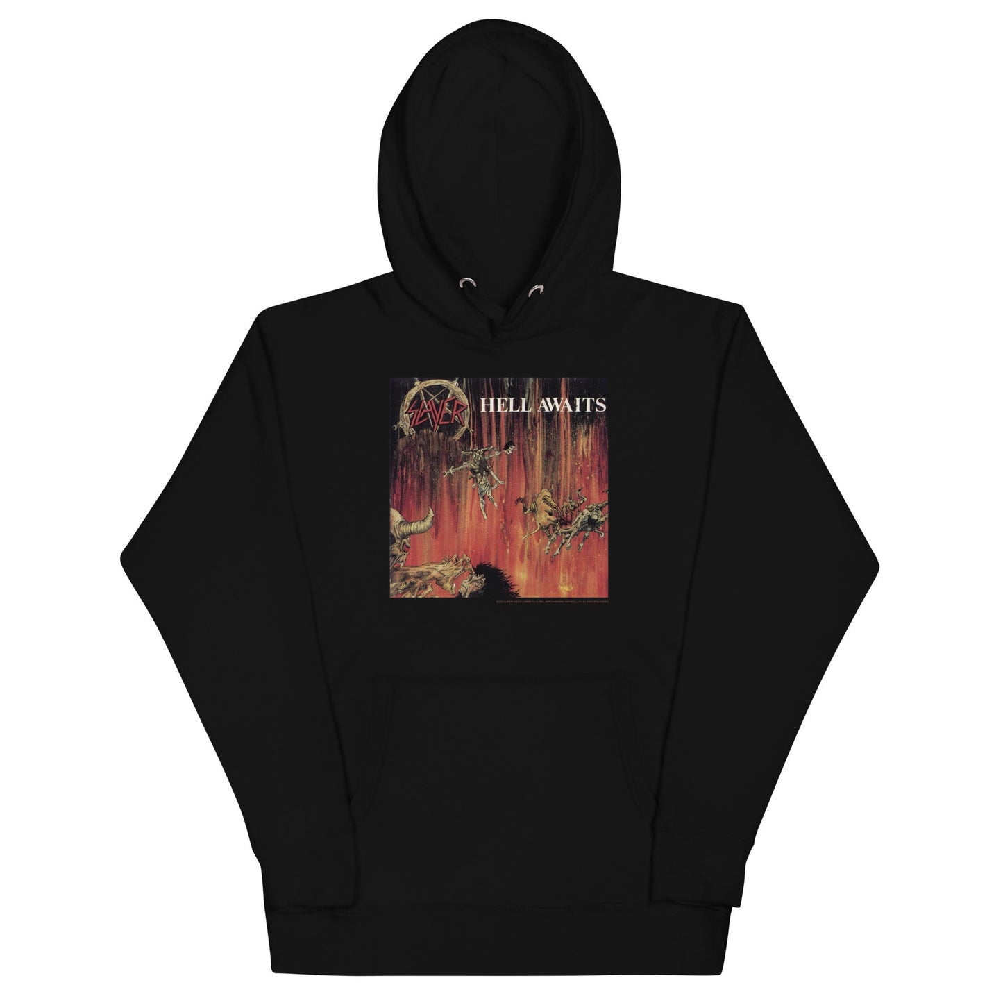 Slayer Hell Mens Hoodie Black