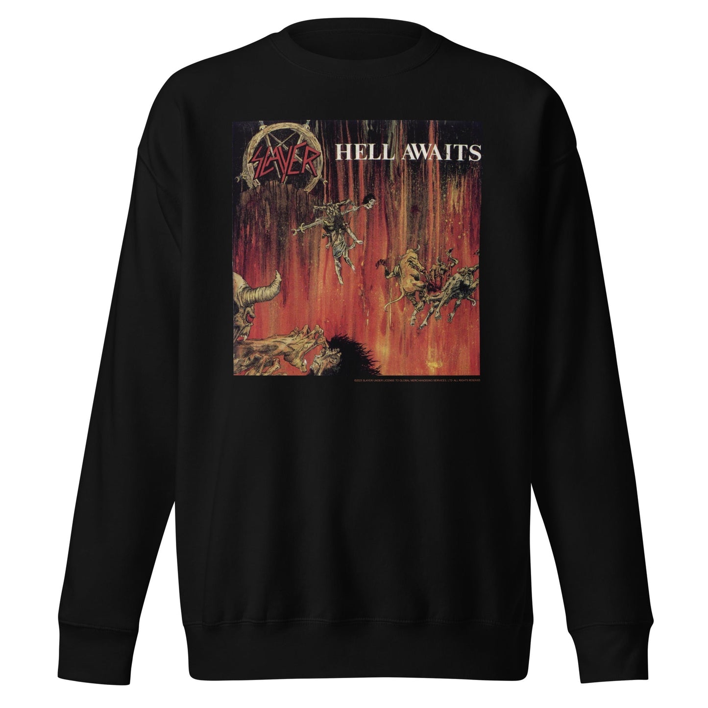 Slayer Hell Mens Sweatshirt Black