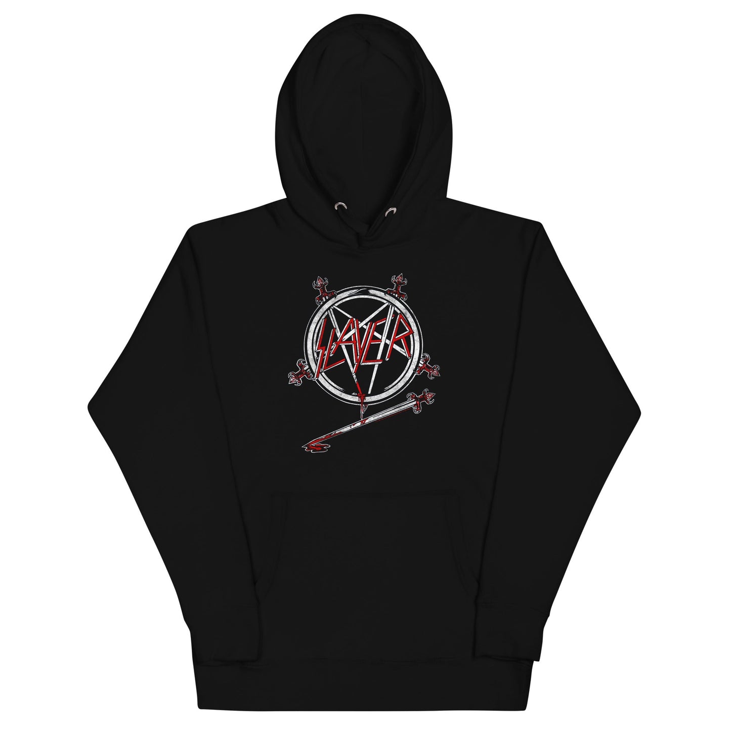 Slayer Sword Logo Mens Hoodie Black