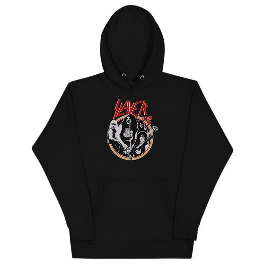 Slayer Tour '84 Mens Hoodie Black