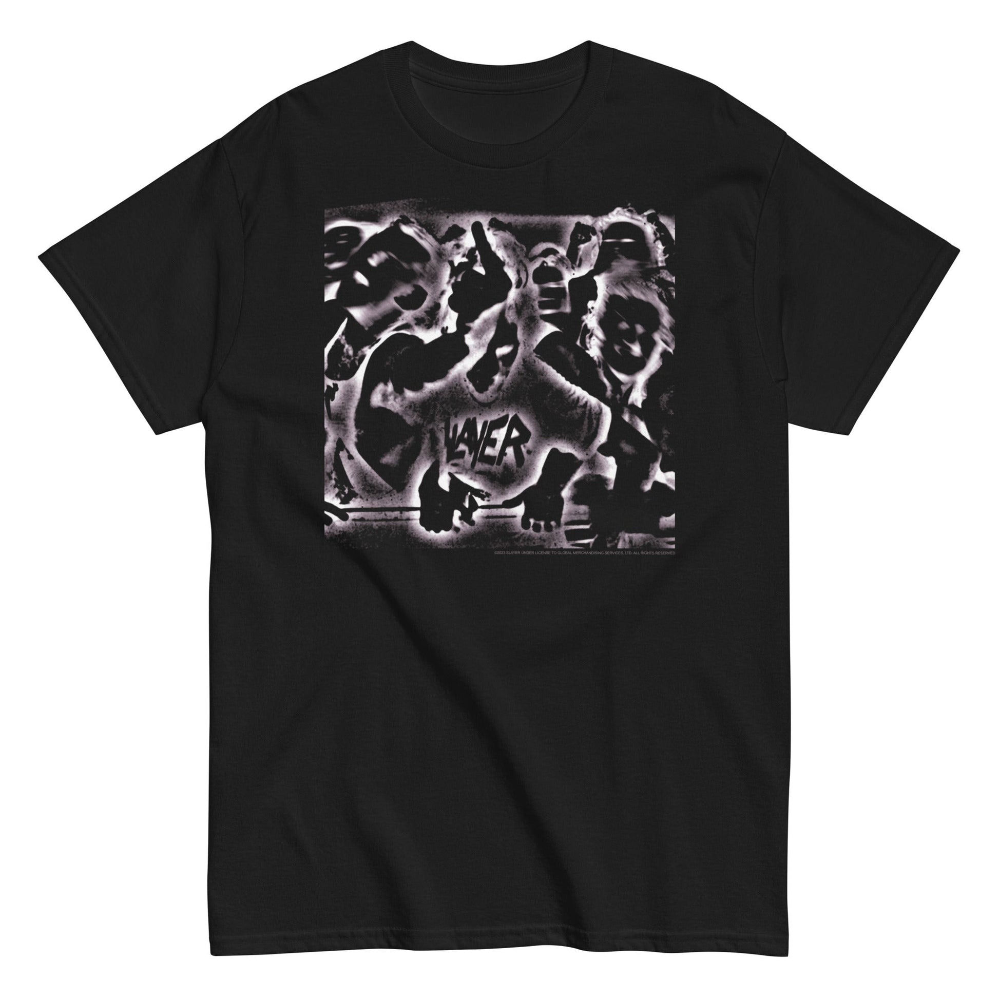 Slayer Abstract Logo Officially Licensed Mens T Shirt Black