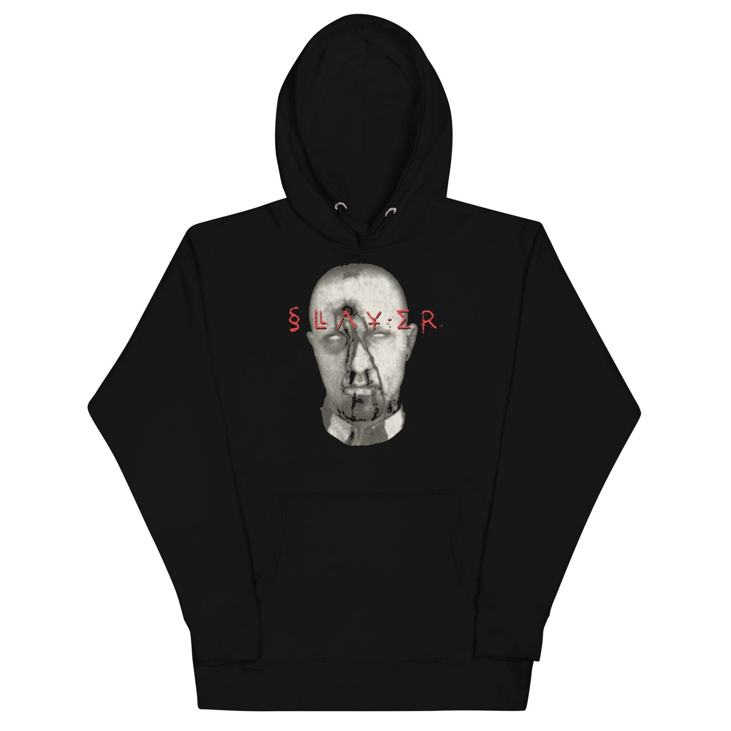Slayer Blank Eyes Classic Mens Officially Licensed Hoodie Black
