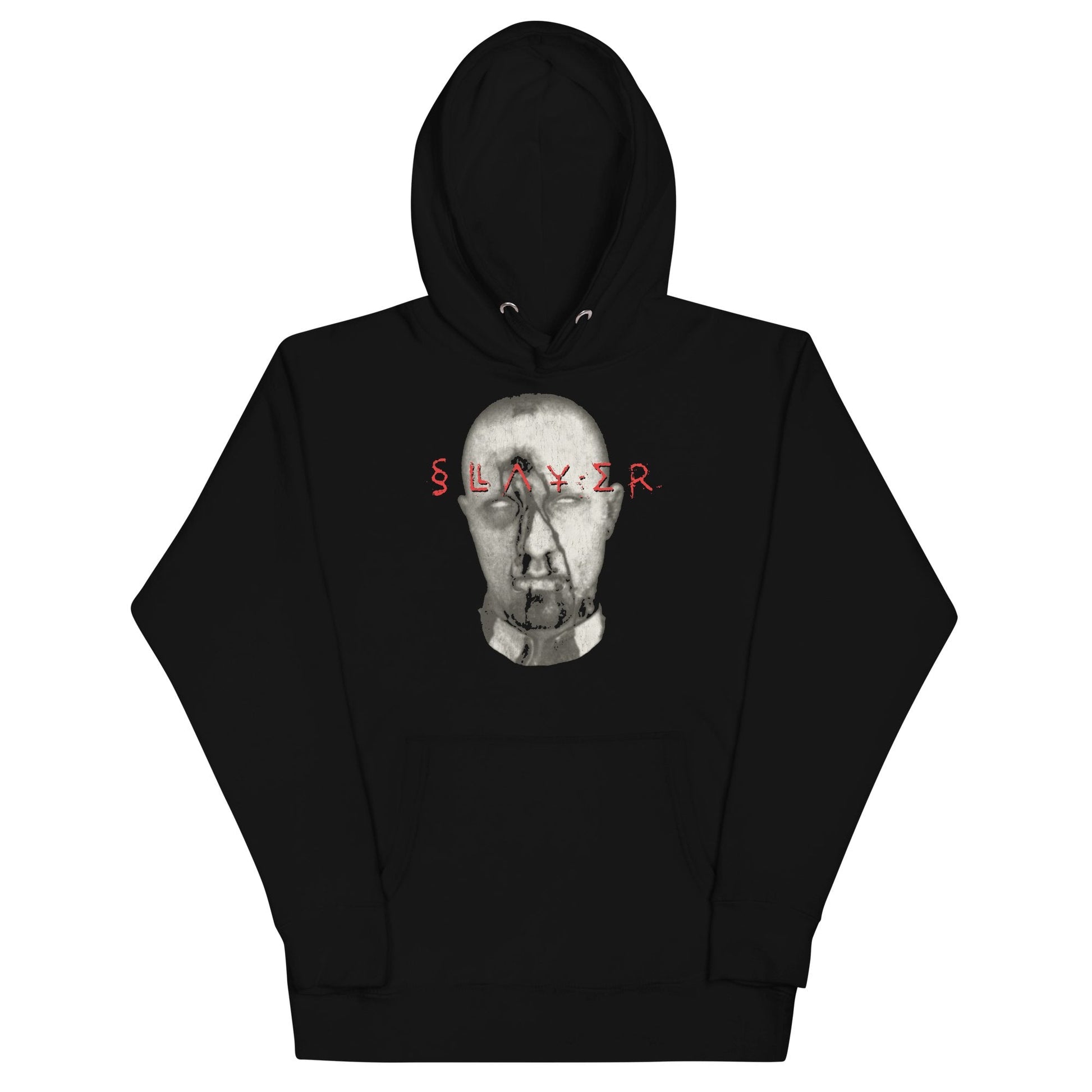 Slayer Blank Eyes Classic Mens Officially Licensed Hoodie Black