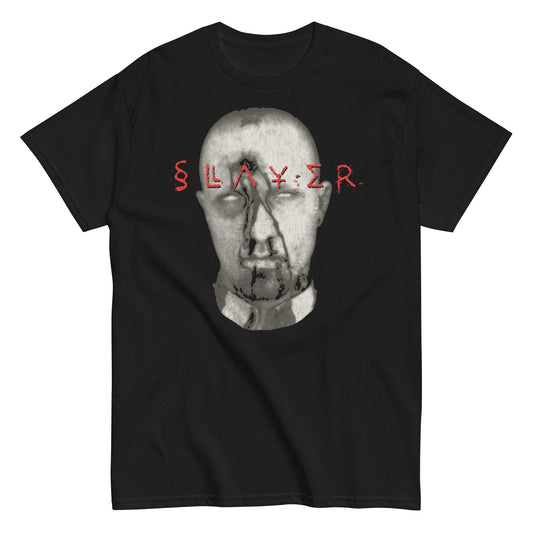 Slayer Blank Eyes Mens T Shirt Black