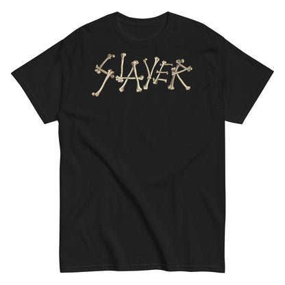 Slayer Bone Logo Officially Licensed Mens T Shirt Black