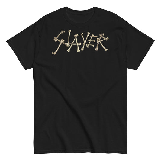 Slayer Bone Logo Mens T Shirt Black