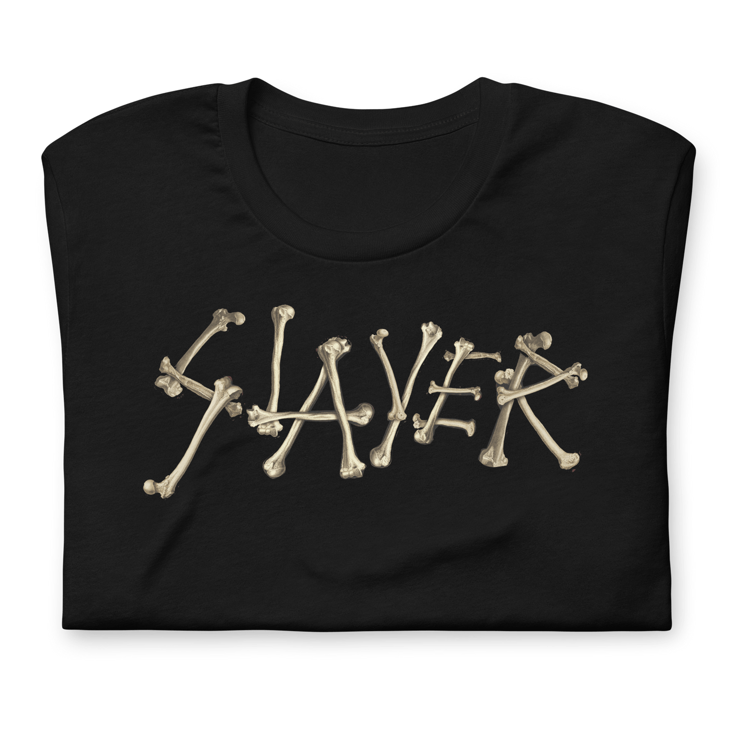 Slayer Bone Logo Officially Licensed Mens T Shirt Black