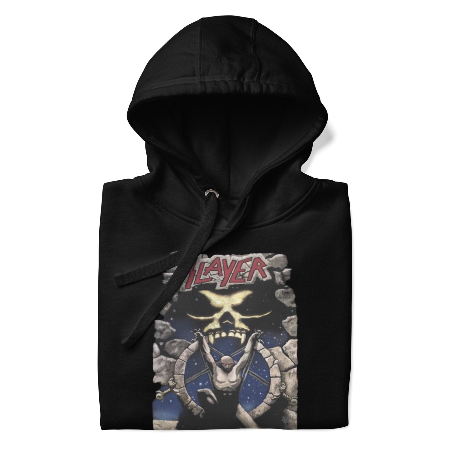 Slayer Bow Down Classic Mens Officially Licensed Hoodie Black