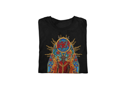 Slayer Chapel Jumbo Print Mens T Shirt Black