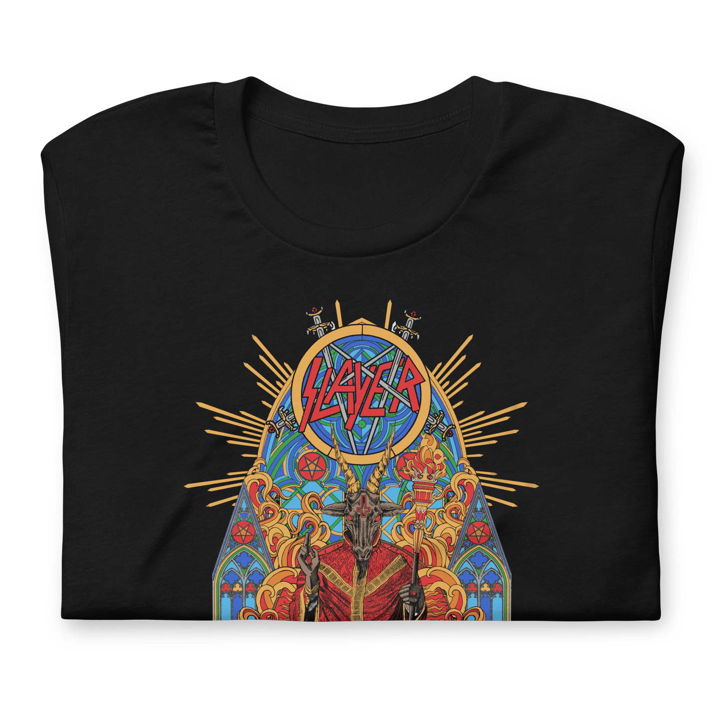 Slayer Chapel Officially Licensed Mens T Shirt Black