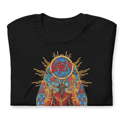 Slayer Chapel Officially Licensed Mens T Shirt Black