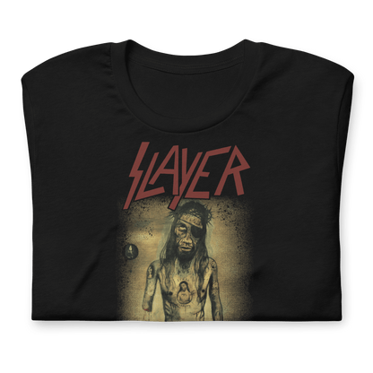 Slayer Christ Illusion Jumbo Print Officially Licensed Mens T Shirt Black