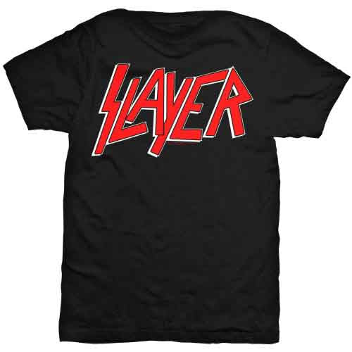 SLAYER Classic Logo Mens T Shirt Officially Licensed