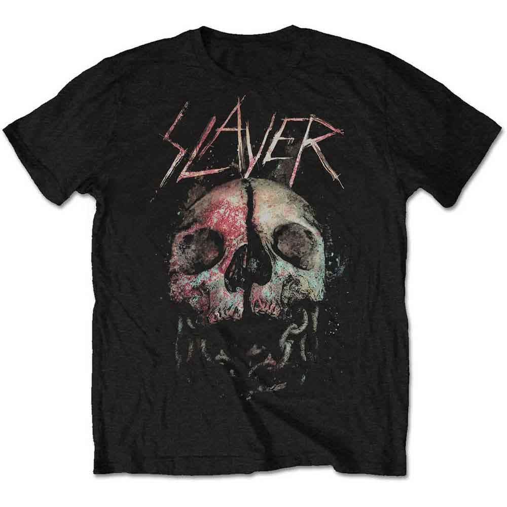 SLAYER Cleaved Skull Mens T Shirt Officially Licensed