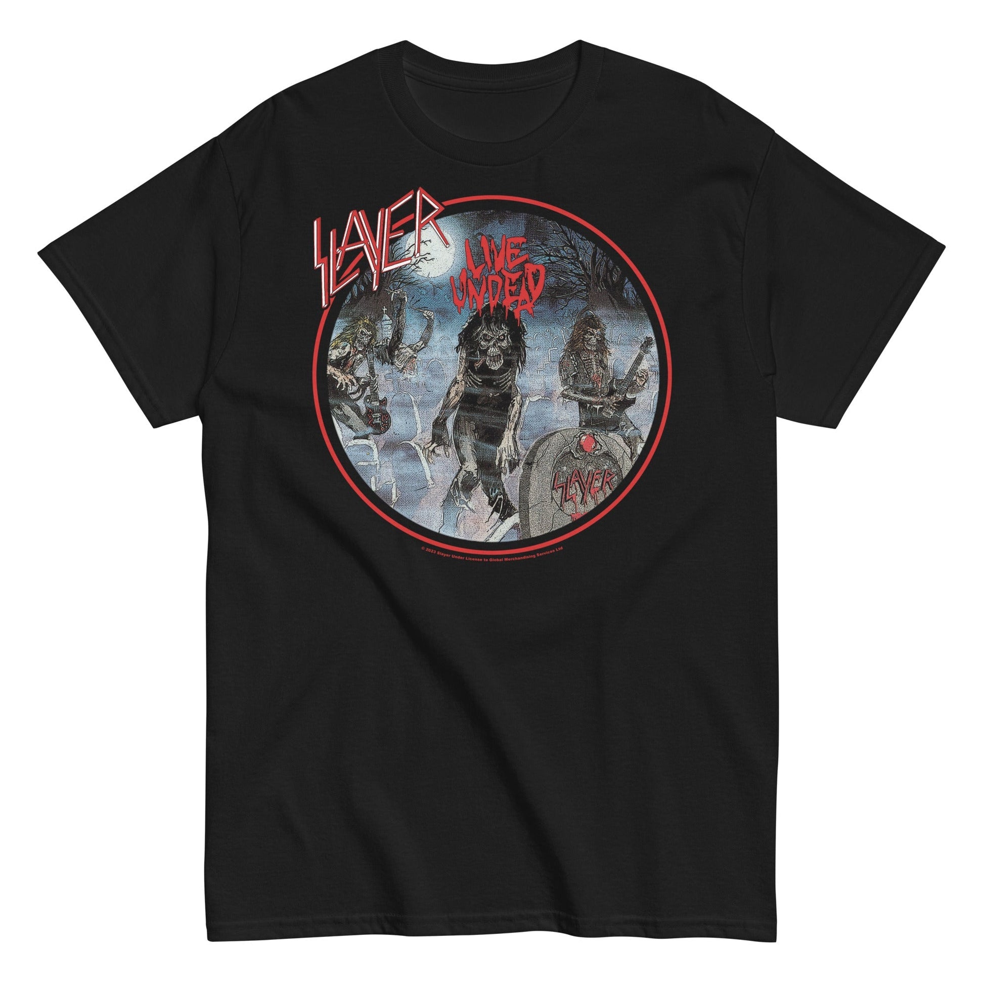Slayer Death Rock Officially Licensed Mens T Shirt Black