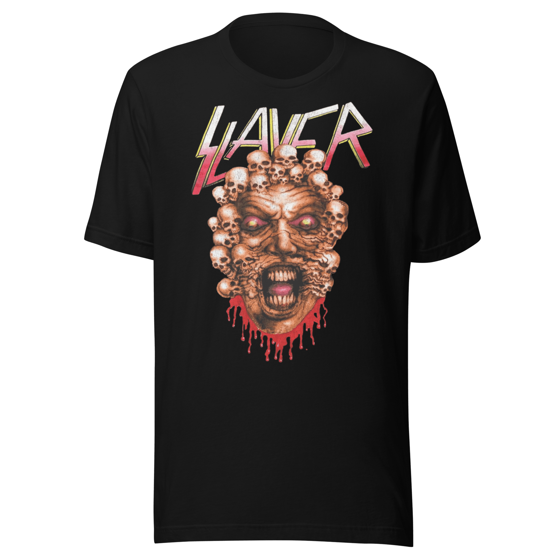 Slayer Demon Drip Jumbo Print Officially Licensed Mens T Shirt Black