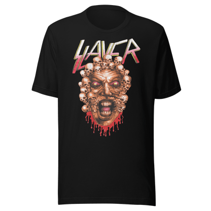 Slayer Demon Drip Jumbo Print Officially Licensed Mens T Shirt Black