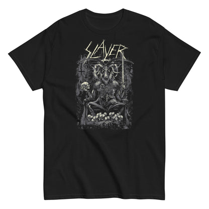 Slayer Demon Head Officially Licensed Mens T Shirt Black