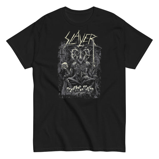 Slayer Demon Head Mens T Shirt Black