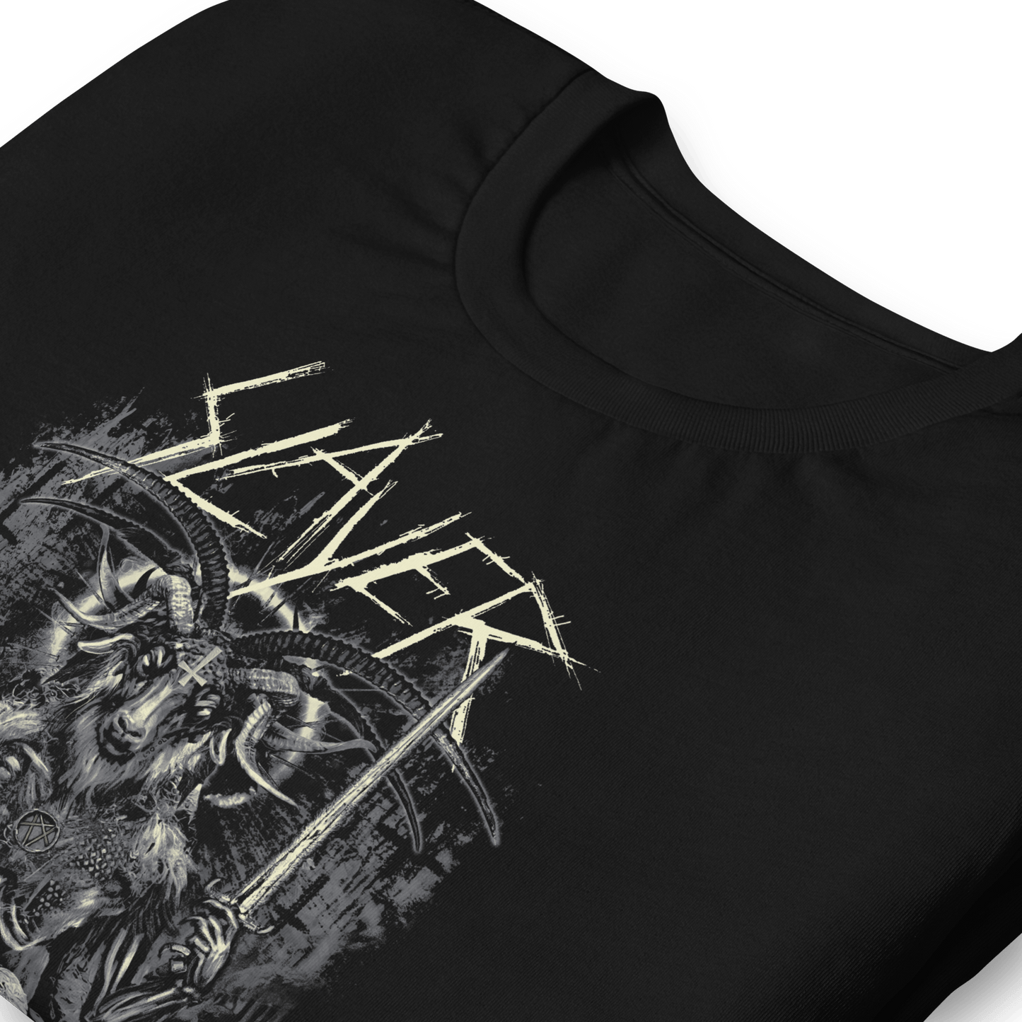 Slayer Demon Head Officially Licensed Mens T Shirt Black