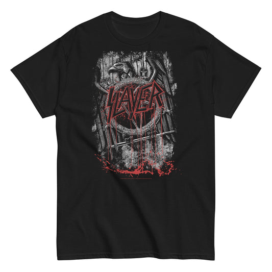 Slayer Eagle Logo Mens T Shirt Black