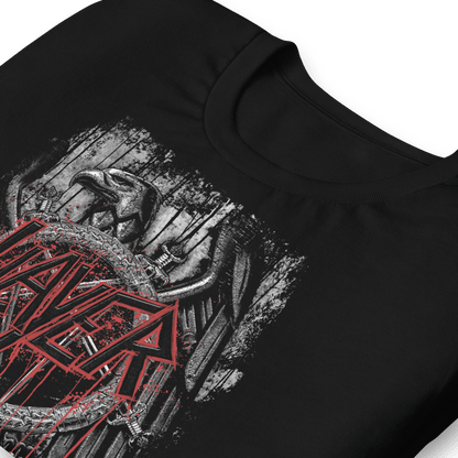 Slayer Eagle Logo Officially Licensed Mens T Shirt Black