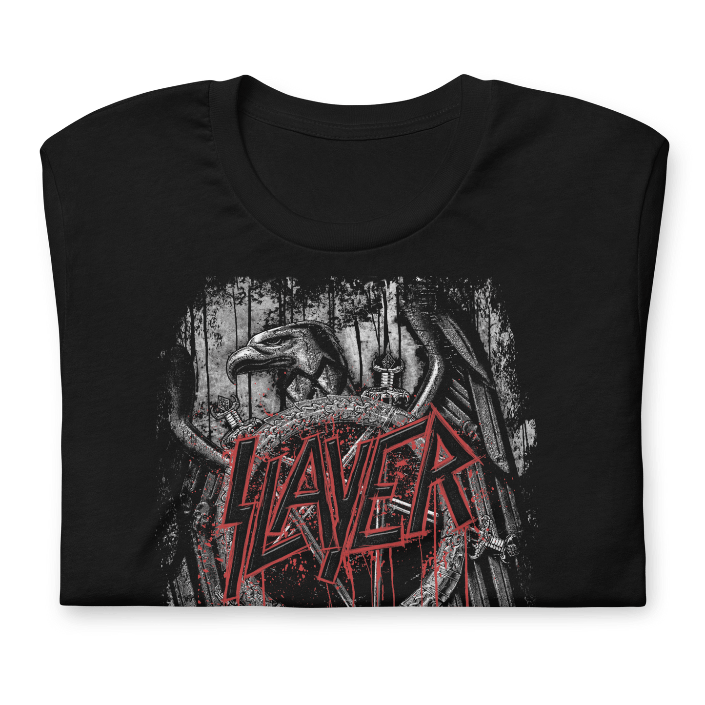Slayer Eagle Logo Officially Licensed Mens T Shirt Black
