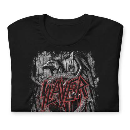 Slayer Eagle Logo Officially Licensed Mens T Shirt Black