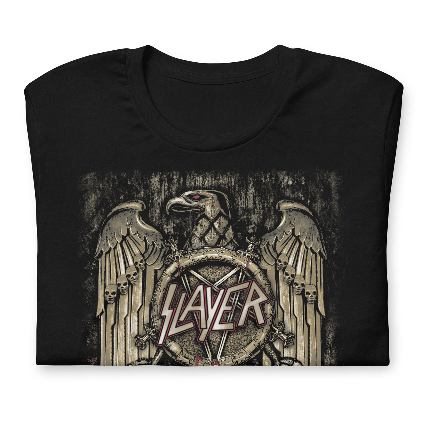 Slayer Eagle Statue Officially Licensed Mens T Shirt Black