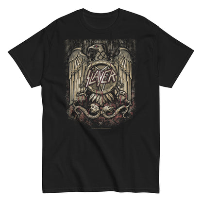 Slayer Eagle Statue Officially Licensed Mens T Shirt Black